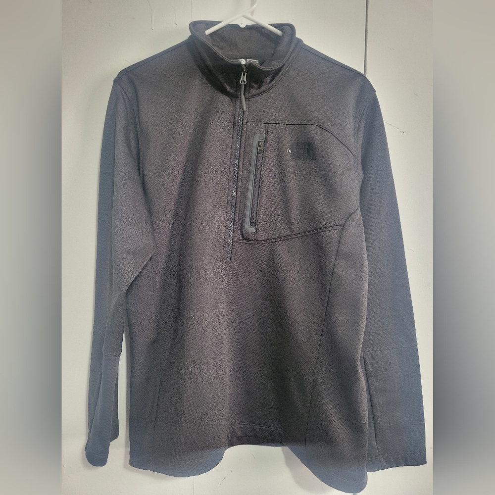 Men's Charcoal Half-Zip Pullover